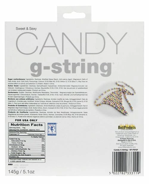 Hott Products Candy G-string Sexual Enhancers For Couples