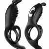 Hott Products Penis Toys Bliss Hummingbird Vibrating Cock Ring - Black