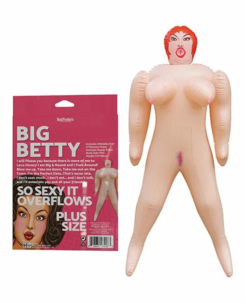 Hott Products Penis Toys Inflatable Party Doll - Big Betty
