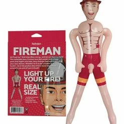Hott Products Penis Toys Inflatable Party Doll - Fireman