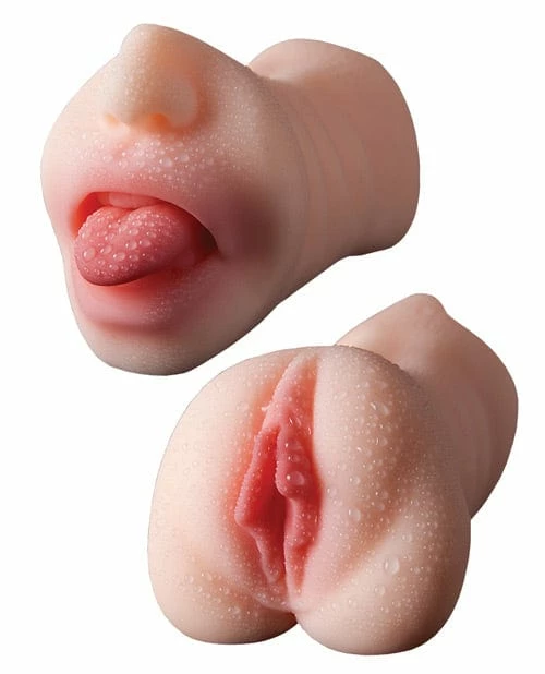 Hott Products Skinsations Man Eater Pussy-mouth Masturbator Penis Toys