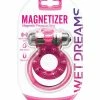 Hott Products Penis Toys Wet Dreams Magnetizer Magnetic Pleasure Ring - Pink