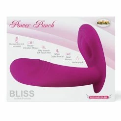 Hott Products Bliss Power Punch Thrusting Vibe Vibrators