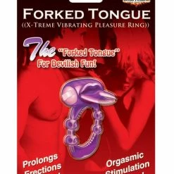 Hott Products Forked Tongue X-treme Vibrating Pleasure Ring Vibrators