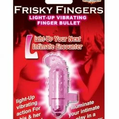 Hott Products Frisky Finger Light Up Vibrating Finger Bullet