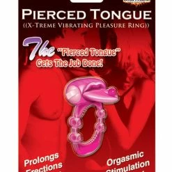 Hott Products Pierced Tongue X-treme Vibrating Pleasure Ring Vibrators