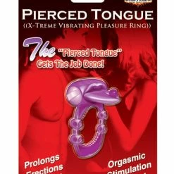 Hott Products Pierced Tongue X-treme Vibrating Pleasure Ring Vibrators