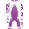 Hott Products Vibrators Wet Dreams Tongue Star Stealth Rider Vibe - Purple