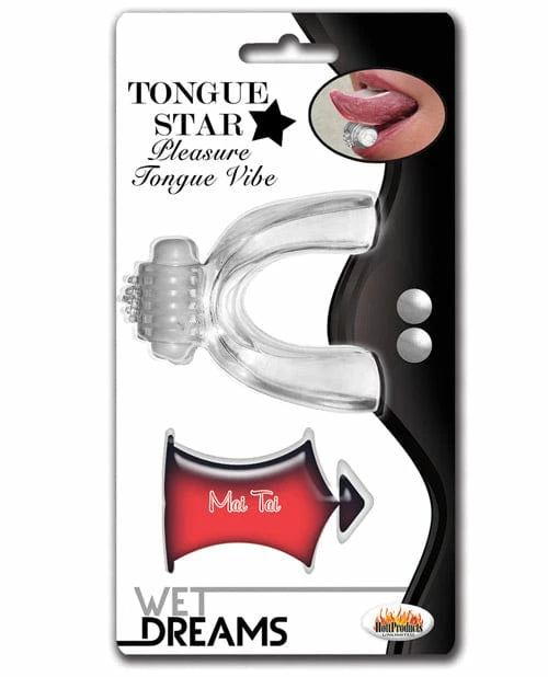 Hott Products Wet Dreams Tongue Star Vibe