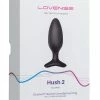 Anal Toys Lovense Hush 2 1.75" Butt Plug - Black