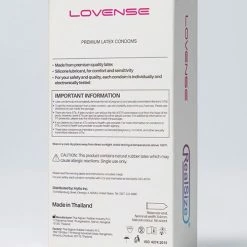 Hytto Pte. Ltd. Lovense RealSize Condoms - Box Of 12