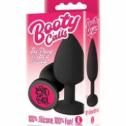 Icon Brands INC The 9's Booty Calls Bad Girl Plug - Black