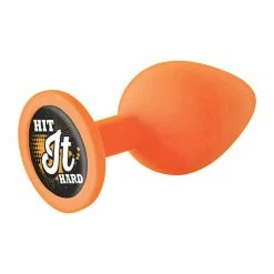 Icon Brands INC The 9's Booty Calls Hit It Hard Plug - Orange Anal Toys