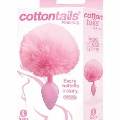 Icon Brands INC The 9's Cottontails Silicone Bunny Tail Butt Plug Anal Toys