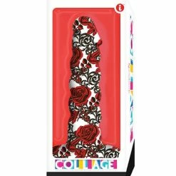 Icon Brands INC Dildos Collage Iron Rose Twisted Silicone Dildo