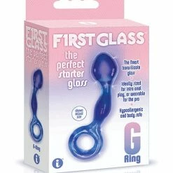 Icon Brands INC Dildos The 9's First Glass G-ring Anal & Pussy Stimulator