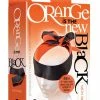 Icon Brands INC The 9's Orange Is The New Black Satin Sash Reversible Blindfold Kink & BDSM