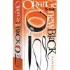 Icon Brands INC Kink & BDSM The 9's Orange Is The New Black Short Leash
