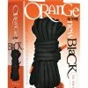 Icon Brands INC The 9's Orange Is The New Black Tie Me Ups