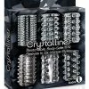 Icon Brands INC The 9's Crystalline TPR Cock Sleeve 6 Pack - Clear