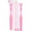 Icon Brands INC The 9's Clitterific! Button Bunny Clitoral Stimulator - Pink
