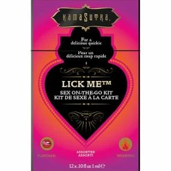 Kama Sutra Lick Me Sex To Go Kit Lubes