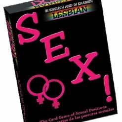 Kheper Games Party & Sex Games Lesbian Sex Card Game - Bilingual