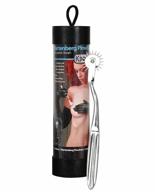 Kinklab Wartenberg Pinwheel With Leather Sheath