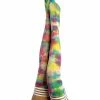 Lingerie Kix'ies Gilly Tie Die Thigh High Bright Color
