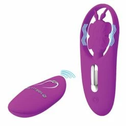 Liaoyang Baile Health Care Products Vibrators Pretty Love Dancing Butterfly Panty Vibe W-free Panty - Fuchsia