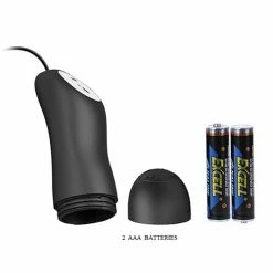 Liaoyang Baile Health Care Products Pretty Love Double Vibro Bullets W-electrostim - Black