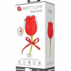 Liaoyang Baile Health Care Products Pretty Love Licking Rose Lover Dual Ended - Rose