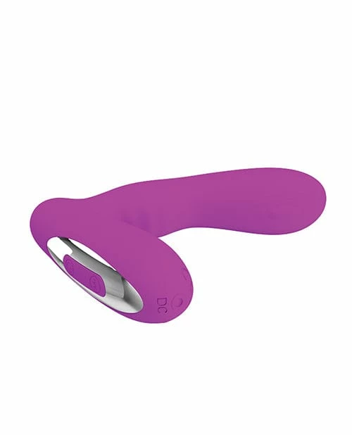 Liaoyang Baile Health Care Products Vibrators Pretty Love Piper Double Pulsation Vibe - Fuchsia