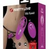Liaoyang Baile Health Care Products Pretty Love Wild Rabbit Panty Vibe W-free Panty - Fuchsia
