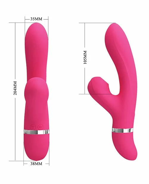 Liaoyang Baile Health Care Products Vibrators Pretty Love Willow Sucking Rabbit - Pink