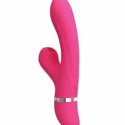 Liaoyang Baile Health Care Products Vibrators Pretty Love Willow Sucking Rabbit - Pink