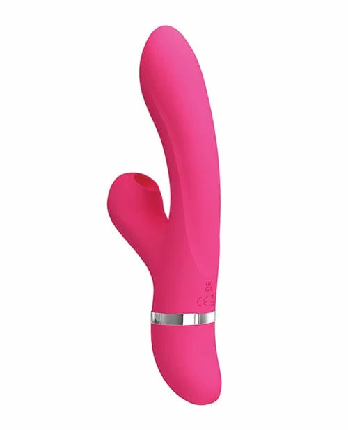 Liaoyang Baile Health Care Products Vibrators Pretty Love Willow Sucking Rabbit - Pink