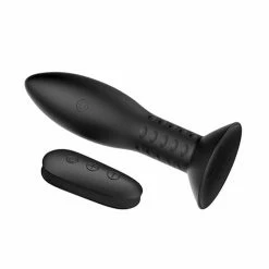 Liaoyang Baile Health Care Products Mr. Play Rotating Bead Butt Plug - Black