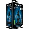 Liaoyang Baile Health Care Products Anal Toys Mr. Play Vibrating Collapsible Anal Plug - Black