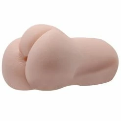 Liaoyang Baile Health Care Products Crazy Bull No Lube Anal Masturbator Sleeve - Ivory Penis Toys