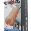 Liaoyang Baile Health Care Products Crazy Bull No Lube Vagina Masturbator Sleeve - Ivory
