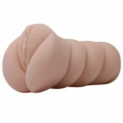 Liaoyang Baile Health Care Products Crazy Bull No Lube Vagina Masturbator Sleeve - Ivory