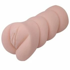 Liaoyang Baile Health Care Products Crazy Bull No Lube Vagina Masturbator Sleeve - Ivory