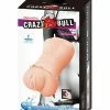 Liaoyang Baile Health Care Products Penis Toys Crazy Bull No Lube Vagina Masturbator Sleeve With Skirt - Ivory