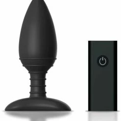 Libertybelle Marketing Nexus Ace Remote Control Butt Plug Large - Black Anal Toys