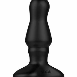 Libertybelle Marketing Nexus Bolster Butt Plug With Inflatable Tip - Black