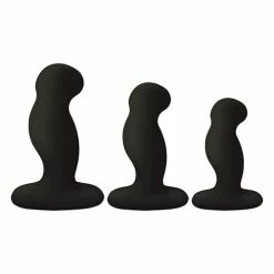 Libertybelle Marketing Nexus G Play Trio Rechargeable Massagers - Black Anal Toys