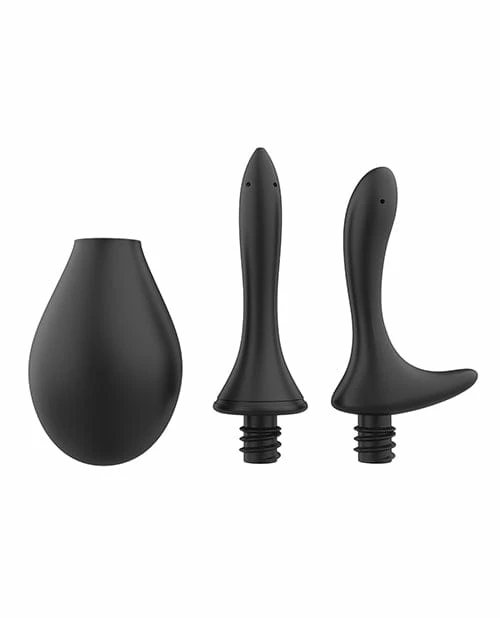 Libertybelle Marketing Enemas & Douches Nexus Anal Douche Set - Black