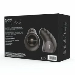 Libertybelle Marketing Penis Toys Nexus Eclipse Vibrating & Stroking Masturbator - Black
