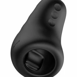 Libertybelle Marketing Penis Toys Nexus Eclipse Vibrating & Stroking Masturbator - Black